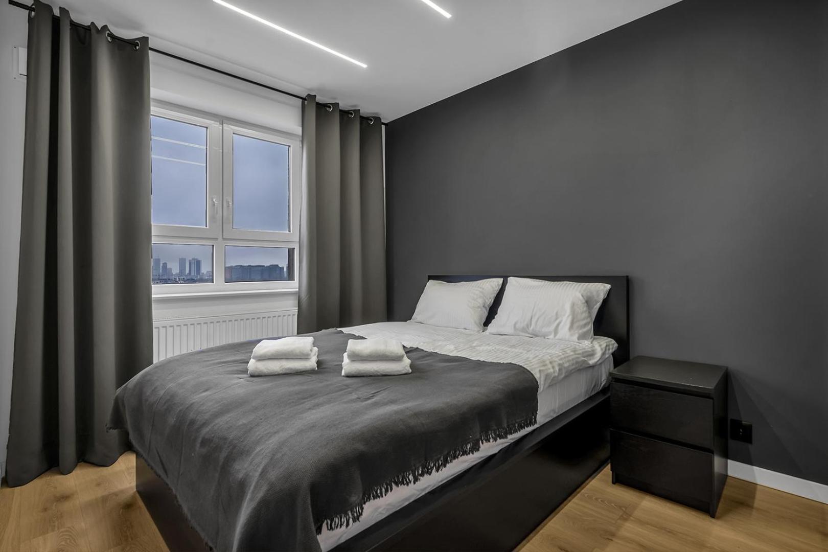 12Th Floor Wola Modern Apartment Varşova Dış mekan fotoğraf