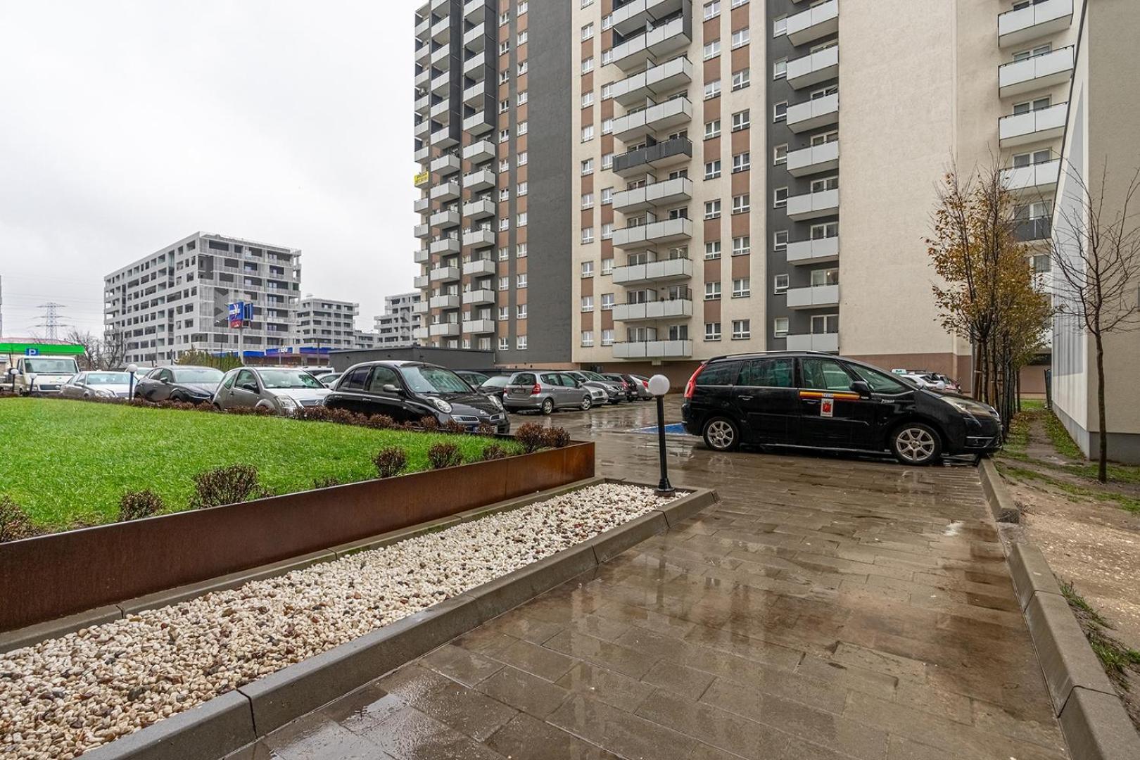 12Th Floor Wola Modern Apartment Varşova Dış mekan fotoğraf